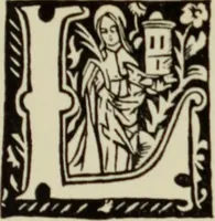 An illustration from Early woodcut initials : containing over thirteen hundred reproductions of ornamental letters of the fifteenth and sixteenth centuries (1908)