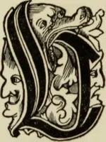 An illustration from Early woodcut initials : containing over thirteen hundred reproductions of ornamental letters of the fifteenth and sixteenth centuries (1908)