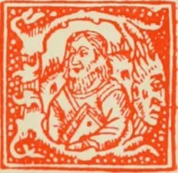 An illustration from Early woodcut initials : containing over thirteen hundred reproductions of ornamental letters of the fifteenth and sixteenth centuries (1908)