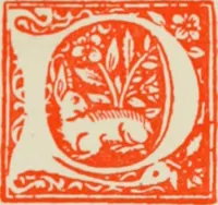 An illustration from Early woodcut initials : containing over thirteen hundred reproductions of ornamental letters of the fifteenth and sixteenth centuries (1908)