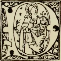 An illustration from Early woodcut initials : containing over thirteen hundred reproductions of ornamental letters of the fifteenth and sixteenth centuries (1908)