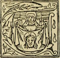 An illustration from Early woodcut initials : containing over thirteen hundred reproductions of ornamental letters of the fifteenth and sixteenth centuries (1908)