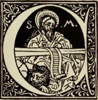 An illustration from Early woodcut initials : containing over thirteen hundred reproductions of ornamental letters of the fifteenth and sixteenth centuries (1908)