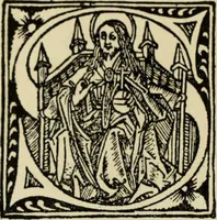 An illustration from Early woodcut initials : containing over thirteen hundred reproductions of ornamental letters of the fifteenth and sixteenth centuries (1908)