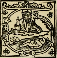 An illustration from Early woodcut initials : containing over thirteen hundred reproductions of ornamental letters of the fifteenth and sixteenth centuries (1908)