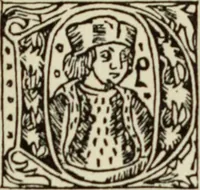 An illustration from Early woodcut initials : containing over thirteen hundred reproductions of ornamental letters of the fifteenth and sixteenth centuries (1908)