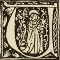 An illustration from Early woodcut initials : containing over thirteen hundred reproductions of ornamental letters of the fifteenth and sixteenth centuries (1908)