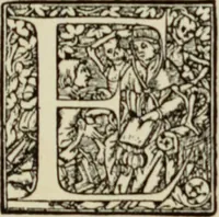 An illustration from Early woodcut initials : containing over thirteen hundred reproductions of ornamental letters of the fifteenth and sixteenth centuries (1908)