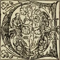 An illustration from Early woodcut initials : containing over thirteen hundred reproductions of ornamental letters of the fifteenth and sixteenth centuries (1908)