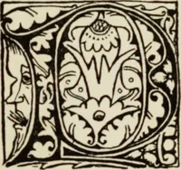An illustration from Early woodcut initials : containing over thirteen hundred reproductions of ornamental letters of the fifteenth and sixteenth centuries (1908)