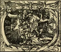 An illustration from Early woodcut initials : containing over thirteen hundred reproductions of ornamental letters of the fifteenth and sixteenth centuries (1908)