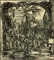 An illustration from Early woodcut initials : containing over thirteen hundred reproductions of ornamental letters of the fifteenth and sixteenth centuries (1908)