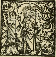 An illustration from Early woodcut initials : containing over thirteen hundred reproductions of ornamental letters of the fifteenth and sixteenth centuries (1908)