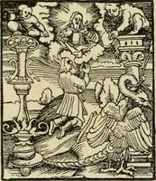 An illustration from Early woodcut initials : containing over thirteen hundred reproductions of ornamental letters of the fifteenth and sixteenth centuries (1908)