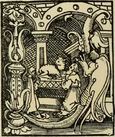 An illustration from Early woodcut initials : containing over thirteen hundred reproductions of ornamental letters of the fifteenth and sixteenth centuries (1908)