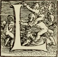 An illustration from Early woodcut initials : containing over thirteen hundred reproductions of ornamental letters of the fifteenth and sixteenth centuries (1908)