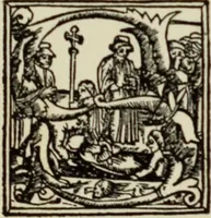 An illustration from Early woodcut initials : containing over thirteen hundred reproductions of ornamental letters of the fifteenth and sixteenth centuries (1908)
