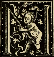 An illustration from Early woodcut initials : containing over thirteen hundred reproductions of ornamental letters of the fifteenth and sixteenth centuries (1908)