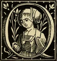 An illustration from Early woodcut initials : containing over thirteen hundred reproductions of ornamental letters of the fifteenth and sixteenth centuries (1908)