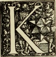 An illustration from Early woodcut initials : containing over thirteen hundred reproductions of ornamental letters of the fifteenth and sixteenth centuries (1908)