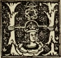 An illustration from Early woodcut initials : containing over thirteen hundred reproductions of ornamental letters of the fifteenth and sixteenth centuries (1908)