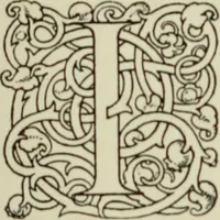 An illustration from Early woodcut initials : containing over thirteen hundred reproductions of ornamental letters of the fifteenth and sixteenth centuries (1908)