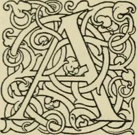 An illustration from Early woodcut initials : containing over thirteen hundred reproductions of ornamental letters of the fifteenth and sixteenth centuries (1908)
