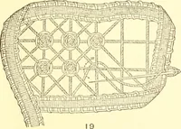An illustration from Easy lessons for lace makers : fancy stitches illustrated showing clearly how to make all modern laces (1901)