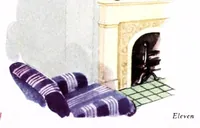 An illustration from Easy steps in painting : how to enamel, how to paint a house, how to varnish and other facts : the A. Wilhelm Company, paints, varnishes, lacquers, enamels. (1930)