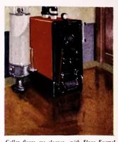 An illustration from Easy steps in painting : how to enamel, how to paint a house, how to varnish and other facts : the A. Wilhelm Company, paints, varnishes, lacquers, enamels. (1930)