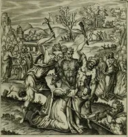 Picture 4 of 40 from Ecclesiae anglicanae trophæa, siue, Sanctor martyrum, qui pro Christo catholicæq fidei veritate asserenda : antiquo recentioriq persecutionum tempore, mortem in Anglia subierunt, passiones, Romæ in Collegio Anglico (1584), leaf 10