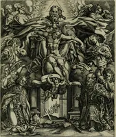 Picture 2 of 40 from Ecclesiae anglicanae trophæa, siue, Sanctor martyrum, qui pro Christo catholicæq fidei veritate asserenda : antiquo recentioriq persecutionum tempore, mortem in Anglia subierunt, passiones, Romæ in Collegio Anglico (1584), leaf 6