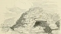 An illustration from The ecclesiastical architecture of Ireland, anterior to the Anglo-Norman invasion; comprising an essay on the origin and uses of the round towers of Ireland, which obtained the gold medal and prize of the Royal Irish Academy (1845)