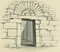 An illustration from The ecclesiastical architecture of Ireland, anterior to the Anglo-Norman invasion; comprising an essay on the origin and uses of the round towers of Ireland, which obtained the gold medal and prize of the Royal Irish Academy (1845)