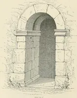 An illustration from The ecclesiastical architecture of Ireland, anterior to the Anglo-Norman invasion; comprising an essay on the origin and uses of the round towers of Ireland, which obtained the gold medal and prize of the Royal Irish Academy (1845)