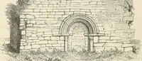 An illustration from The ecclesiastical architecture of Ireland, anterior to the Anglo-Norman invasion; comprising an essay on the origin and uses of the round towers of Ireland, which obtained the gold medal and prize of the Royal Irish Academy (1845)