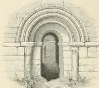 An illustration from The ecclesiastical architecture of Ireland, anterior to the Anglo-Norman invasion; comprising an essay on the origin and uses of the round towers of Ireland, which obtained the gold medal and prize of the Royal Irish Academy (1845)
