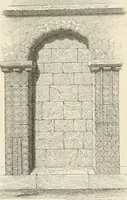 An illustration from The ecclesiastical architecture of Ireland, anterior to the Anglo-Norman invasion; comprising an essay on the origin and uses of the round towers of Ireland, which obtained the gold medal and prize of the Royal Irish Academy (1845)