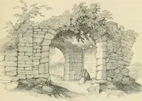 An illustration from The ecclesiastical architecture of Ireland, anterior to the Anglo-Norman invasion; comprising an essay on the origin and uses of the round towers of Ireland, which obtained the gold medal and prize of the Royal Irish Academy (1845)