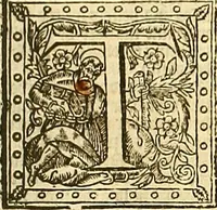 An illustration from The Ecclesiasticall historie : containing the Acts and monuments of martyrs, with a generall discourse of these later persecutions, horrible troubles and tumults, stirred up by Romish prelates in the Church: with divers other things incident, especially to this Realme of England and Scotland, as partly also to all other forraigne nations appertaining, from the time of Q. Maries entring upon the Crowne, to the reigne of our late gracious Soveraigne, Q. Elizabeth of blessed memorie (1641)