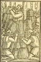 Picture 34 of 53 from The Ecclesiasticall historie : containing the Acts and monuments of martyrs, with a generall discourse of these later persecutions, horrible troubles and tumults, stirred up by Romish prelates in the Church: with divers other things incident, especially to this Realme of England and Scotland, as partly also to all other forraigne nations appertaining, from the time of Q. Maries entring upon the Crowne, to the reigne of our late gracious Soveraigne, Q. Elizabeth of blessed memorie (1641), leaf 992