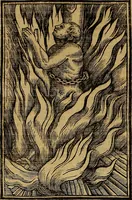 An illustration from The Ecclesiasticall historie : containing the Acts and monuments of martyrs, with a generall discourse of these later persecutions, horrible troubles and tumults, stirred up by Romish prelates in the Church: with divers other things incident, especially to this Realme of England and Scotland, as partly also to all other forraigne nations appertaining, from the time of Q. Maries entring upon the Crowne, to the reigne of our late gracious Soveraigne, Q. Elizabeth of blessed memorie (1641)