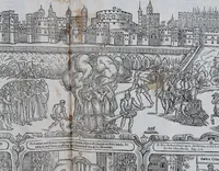 Picture 42 of 56 from The Ecclesiasticall historie : containing the Acts and monuments of martyrs, with a generall discourse of these later persecutions, horrible troubles and tumults, stirred up by Romish prelates in the Church: with divers other things incident, especially to this Realme of England and Scotland, as partly also to all other forraigne nations appertaining, from the time of Q. Maries entring upon the Crowne, to the reigne of our late gracious Soveraigne, Q. Elizabeth of blessed memorie (1641), leaf 622