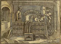 Picture 11 of 56 from The Ecclesiasticall historie : containing the Acts and monuments of martyrs, with a generall discourse of these later persecutions, horrible troubles and tumults, stirred up by Romish prelates in the Church: with divers other things incident, especially to this Realme of England and Scotland, as partly also to all other forraigne nations appertaining, from the time of Q. Maries entring upon the Crowne, to the reigne of our late gracious Soveraigne, Q. Elizabeth of blessed memorie (1641), leaf 80