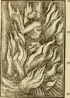 An illustration from The Ecclesiasticall historie : containing the Acts and monuments of martyrs, with a generall discourse of these later persecutions, horrible troubles and tumults, stirred up by Romish prelates in the Church: with divers other things incident, especially to this Realme of England and Scotland, as partly also to all other forraigne nations appertaining, from the time of Q. Maries entring upon the Crowne, to the reigne of our late gracious Soveraigne, Q. Elizabeth of blessed memorie (1641)