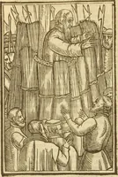Picture 16 of 94 from The Ecclesiasticall historie : containing the Acts and monuments of martyrs, with a generall discourse of these later persecutions, horrible troubles and tumults, stirred up by Romish prelates in the Church: with divers other things incident, especially to this Realme of England and Scotland, as partly also to all other forraigne nations appertaining, from the time of Q. Maries entring upon the Crowne, to the reigne of our late gracious Soveraigne, Q. Elizabeth of blessed memorie (1641), leaf 223