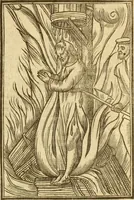 An illustration from The Ecclesiasticall historie : containing the Acts and monuments of martyrs, with a generall discourse of these later persecutions, horrible troubles and tumults, stirred up by Romish prelates in the Church: with divers other things incident, especially to this Realme of England and Scotland, as partly also to all other forraigne nations appertaining, from the time of Q. Maries entring upon the Crowne, to the reigne of our late gracious Soveraigne, Q. Elizabeth of blessed memorie (1641)