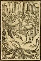 Picture 47 of 94 from The Ecclesiasticall historie : containing the Acts and monuments of martyrs, with a generall discourse of these later persecutions, horrible troubles and tumults, stirred up by Romish prelates in the Church: with divers other things incident, especially to this Realme of England and Scotland, as partly also to all other forraigne nations appertaining, from the time of Q. Maries entring upon the Crowne, to the reigne of our late gracious Soveraigne, Q. Elizabeth of blessed memorie (1641), leaf 699