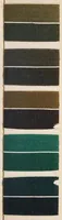 Picture 1 of 8 from Echte Färbungen auf Kammgarn = Fast shades on worsted yarn = Tientes solides sur fil de laine peignée. (1900), leaf 35