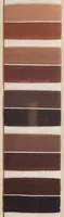 Picture 2 of 8 from Echte Färbungen auf Kammgarn = Fast shades on worsted yarn = Tientes solides sur fil de laine peignée. (1900), leaf 37